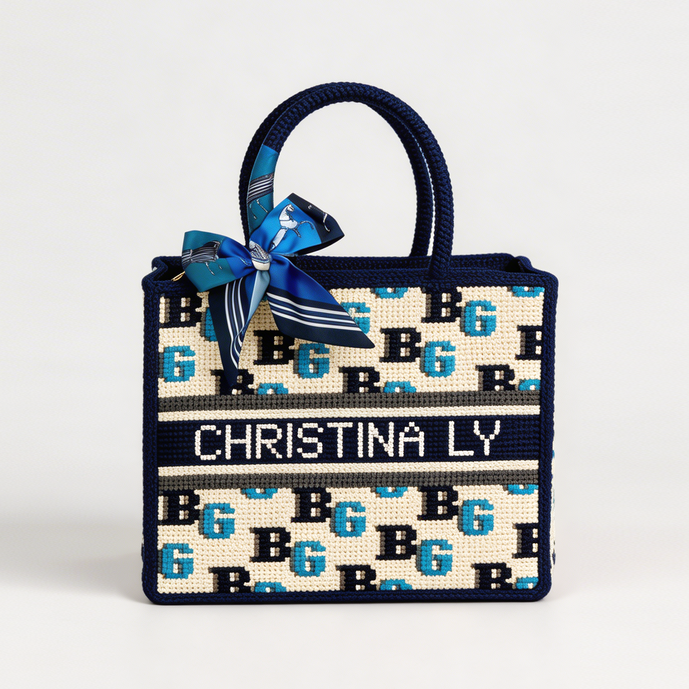 Túi Tote handmade họa tiết theo Tên