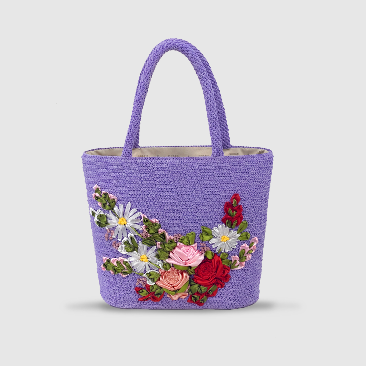 Túi móc Kết Hoa 3D quai thủ công